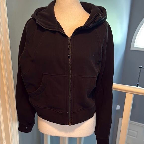 Lululemon cropped scuba zip up‎ M/L - Picture 1 of 5